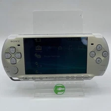 Sony Playstation Portable PSP PSP-3000 Handheld Game System Silver