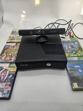 Microsoft Xbox 360 S (Slim) console paired with a Kinect Sensor + Games Bundle