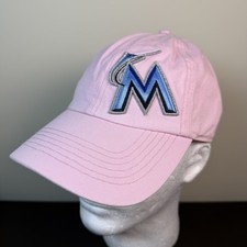 Miami Marlins '47 Brand Youth Pink Adjustable Hat Baseball Cap MLB Licensed