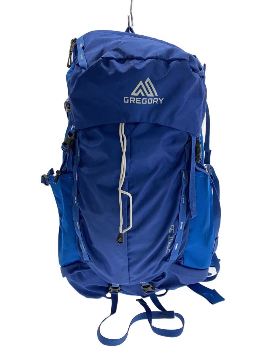 Gregory Backpack Nylon Blu Solid Stout 35 KEH46 - image 1