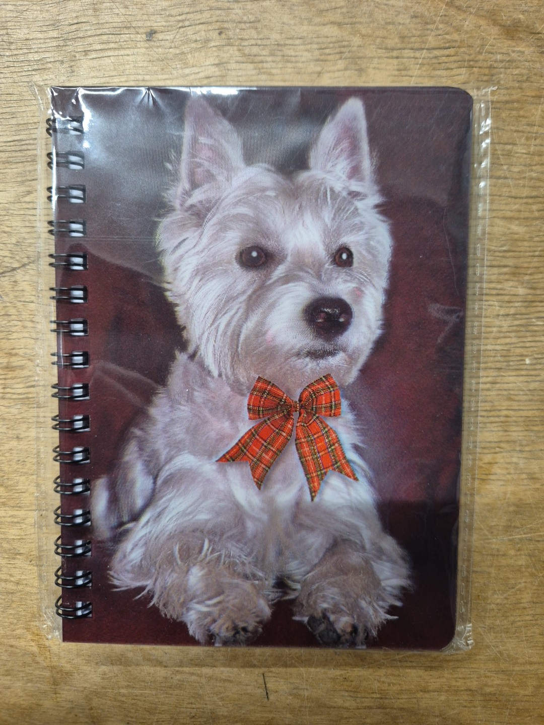 Westie notebook West Highland Terrier Notebooks Dog lined Notepad Dogs Westies