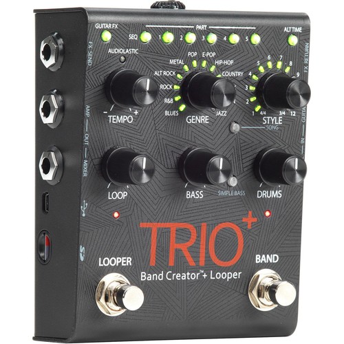 Effektgerät E-Gitarre DigiTech Trio+ Effektgerät Effekt E-Gitarre Gitarreneffekt - Bild 2 von 5