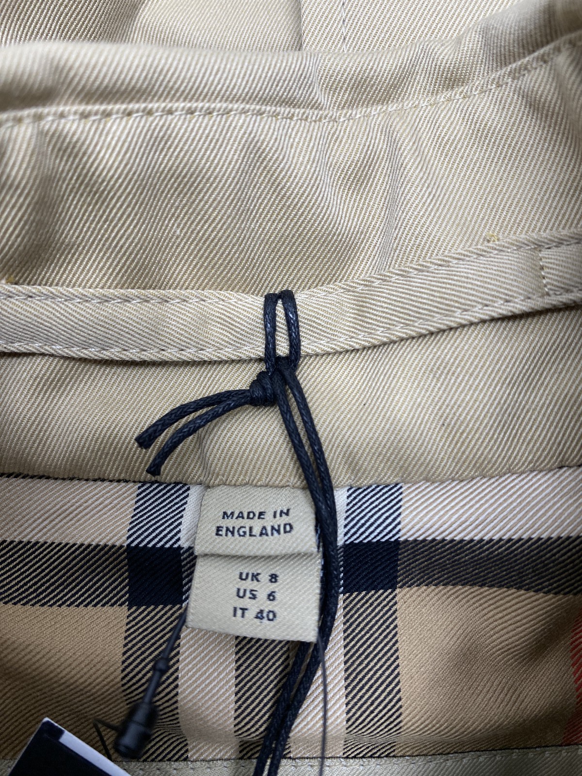 Burberry Womens Long Kensington Heritage Trench Coat Size 6 Beige thumbnail 21