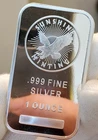 SUNSHINE MINT 1 OZ .999 FINE SILVER BULLION BAR MINT SEALED GORGEOUS BAR!! ☆☆☆