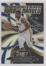 2020-21 Panini Select Turbocharged Silver Prizm Zion Williamson #3 0s5s