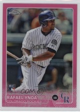 2015 Topps Chrome Pink Refractor Rafael Ynoa #108 0f8