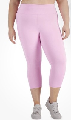 NWT ID Ideology Women Crop High Rise Side Pockets Sz Plus 2X MSRP: $34.50