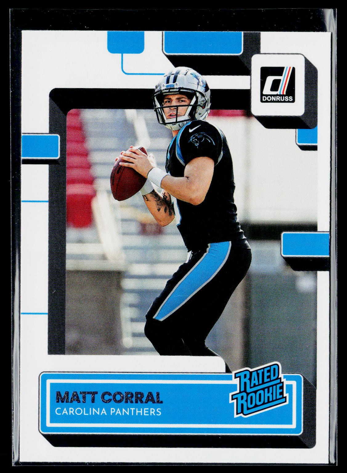2022 Donruss #302 Matt Corral Carolina Panthers Rookie