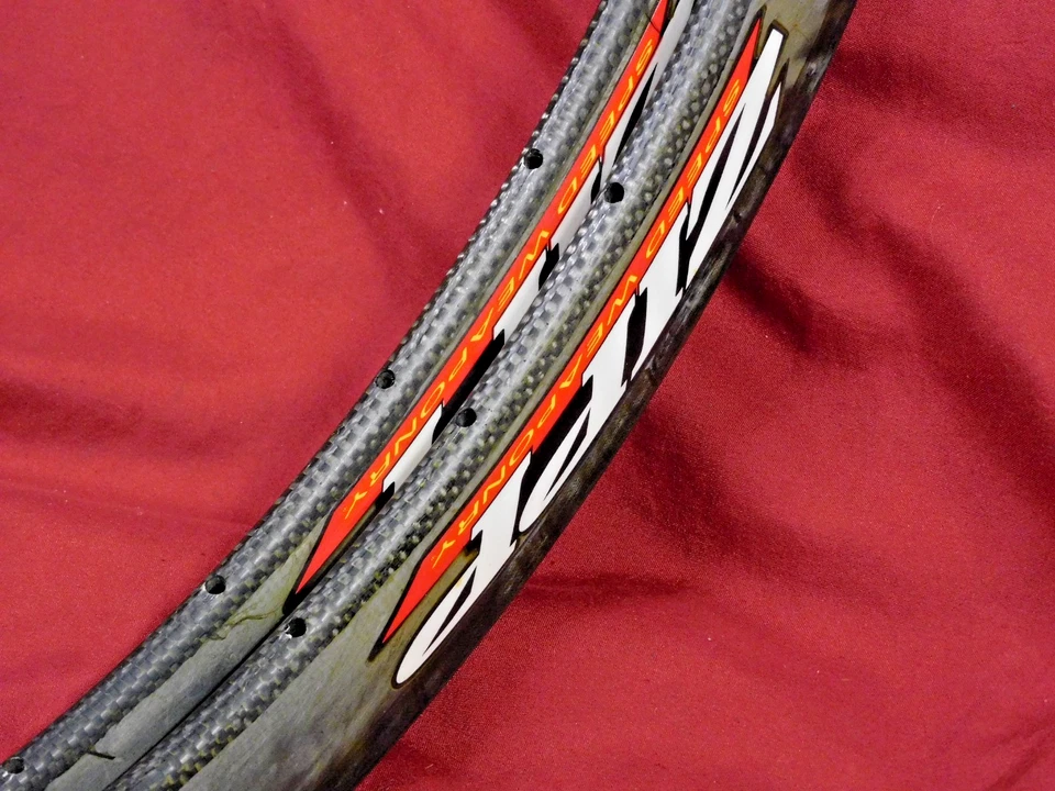 2 Zipp Speed Weaponry VcLc Carbon Tubular Rims 32 Holes @ 280 grams each - Image 4 of 4