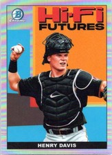 2022 Bowman #HIFI-17 Henry Davis Hi-Fi Futures Pirates