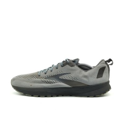 Brooks Herren Revel 4 Sportschuhe Grau Mesh Low-Top Atmungsaktiv Laufschuh EU 45
