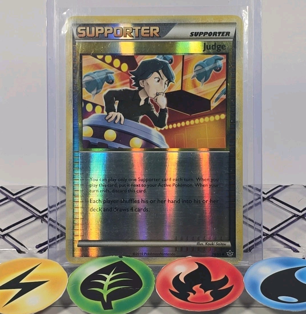 Pokémon TCG Judge 78/95 Unleashed Reverse Holo 2010 LP