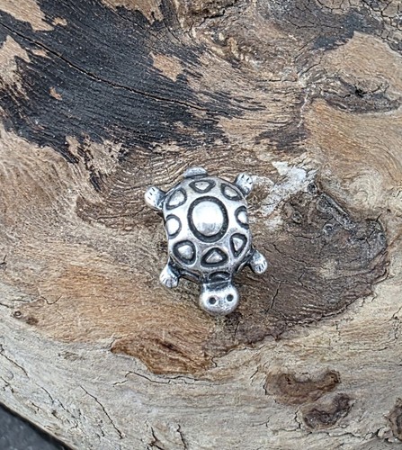 Authentic Pandora ALE 925 Sterling Silver Turtle Charm 