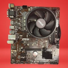 MSI B450M PRO-M2 V2 Motherboard & AMD Ryzen 5 3400G CPU Bundle