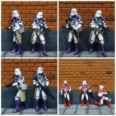 #ad Star Wars 3.75 Inch Clone Trooper 1 18 Airborne 501st 212th 187th Legion Shock $33.99