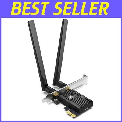High-Performance AX3000 WiFi 6 PCIe Card - Ultra-Low Latency