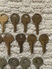 Lot of (23) Vintage Master Lock Co. Padlock Keys-Walking Lion, Etc. Made in USA — photo 3