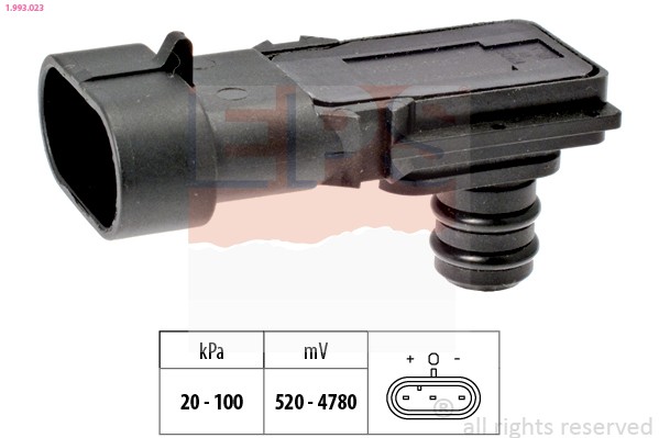 1X EPS 1.993.023 Luftdrucksensor HöHenanpassung FüR Dacia Lada-image
