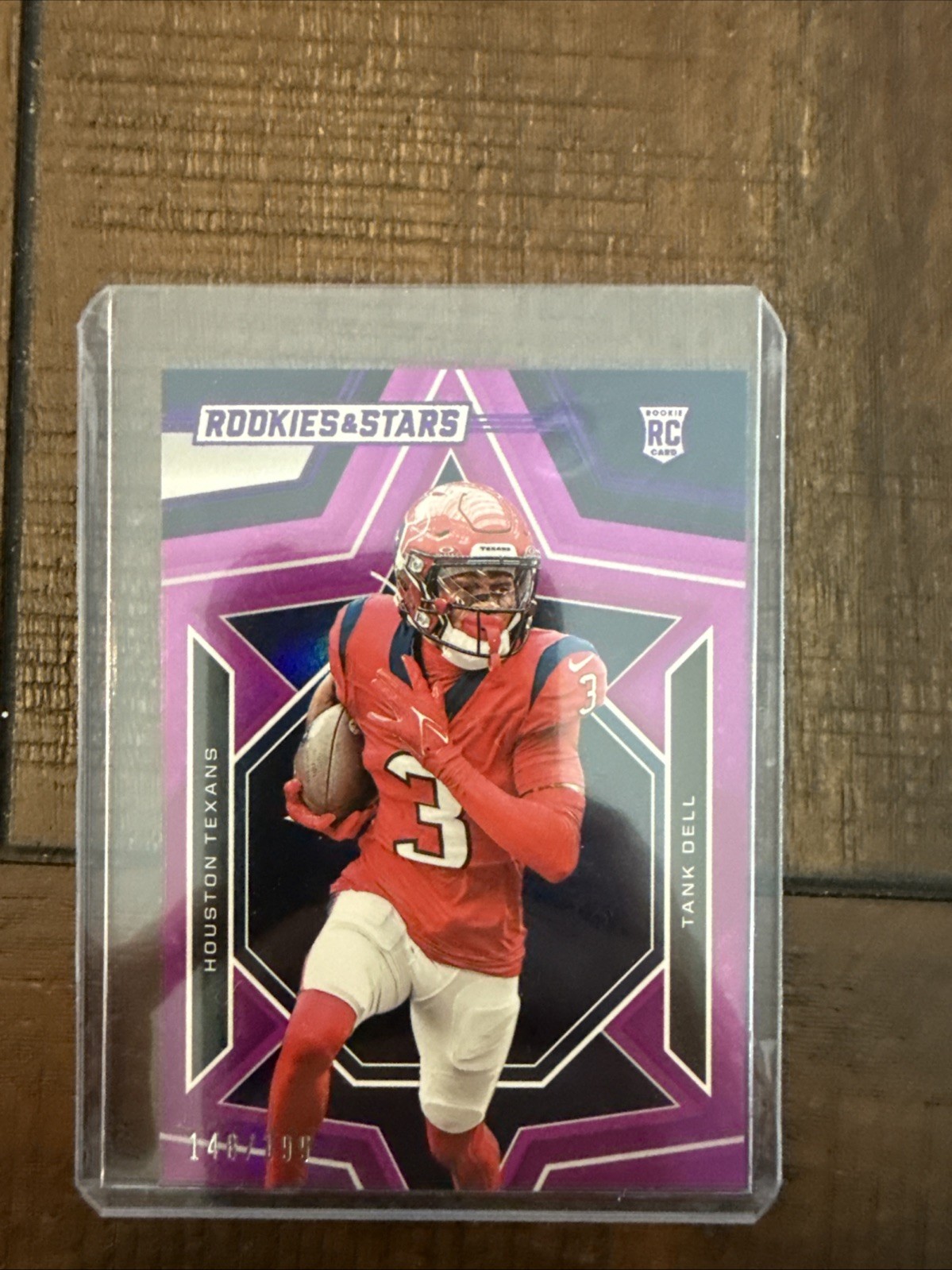 2023 Panini Rookies & Stars - Rookies Tank Dell #184 Purple /199 (RC)