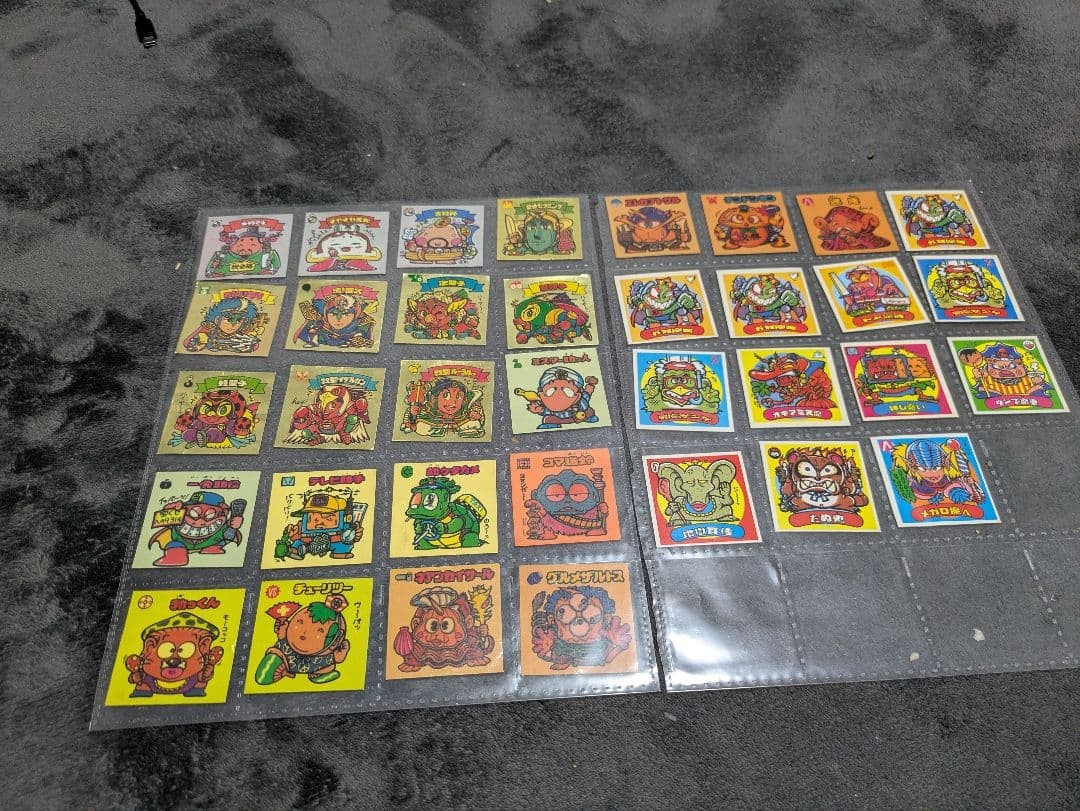 Bikkuriman Seal Set - Colorful Character Stickers, Excellent Condition, Large Co