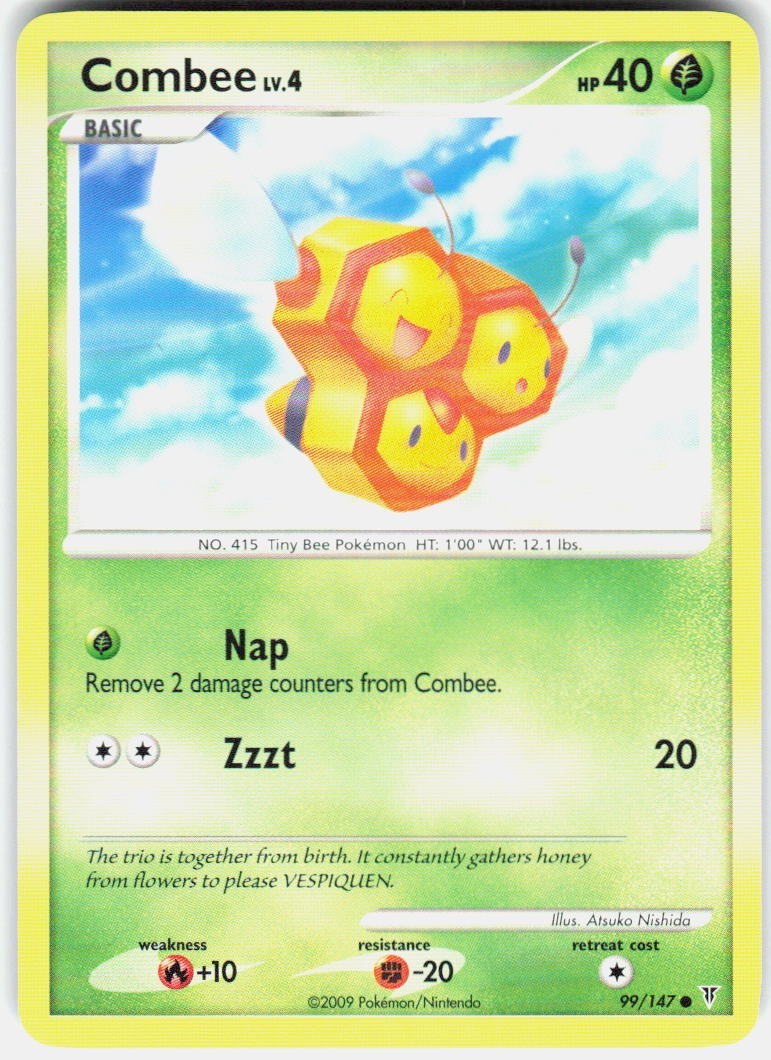 Combee 99 Common Supreme Victors Pokemon EN LP