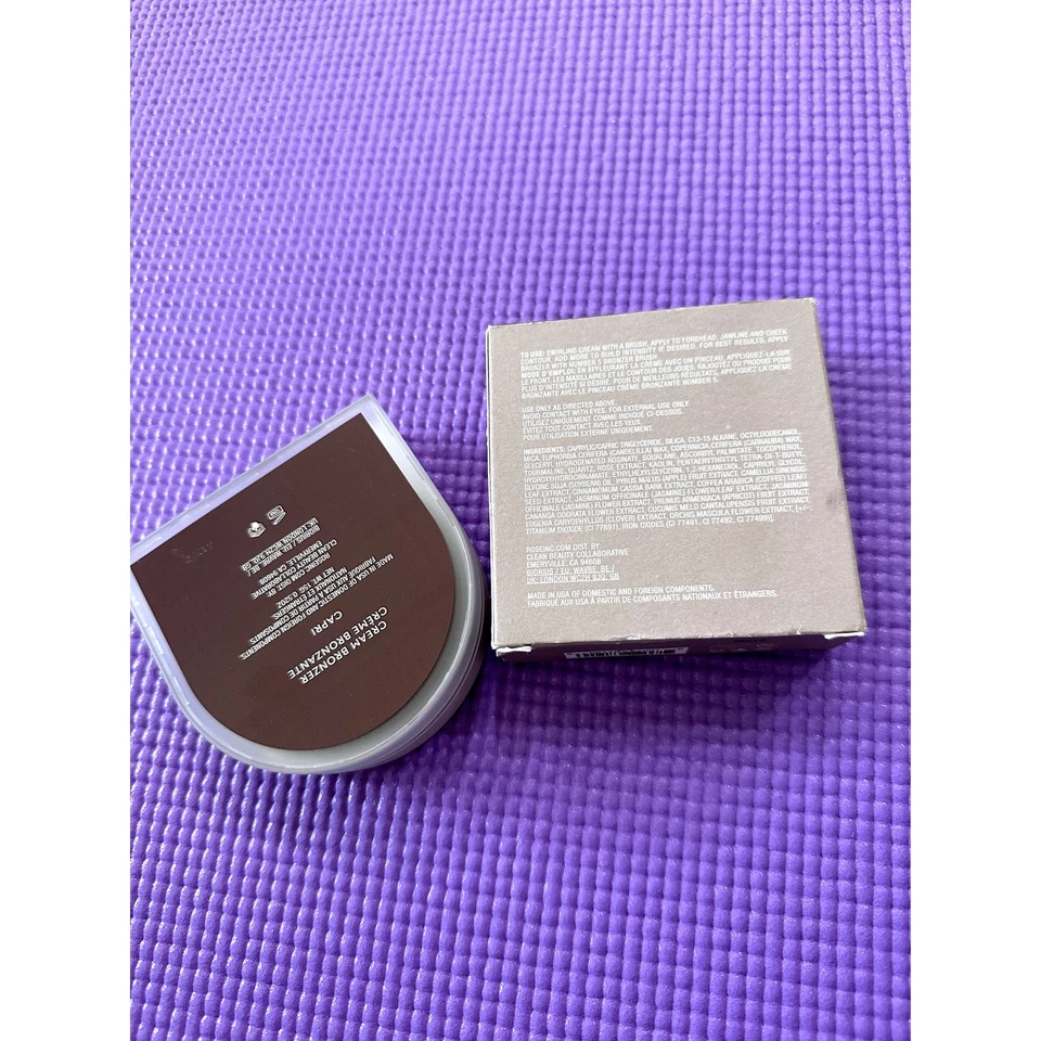 Rose Inc Infusión Solar Enfoque Suave Crema Bronceador en Capri Tamaño Completo NUEVO Maquillaje Foto 4 de 4
