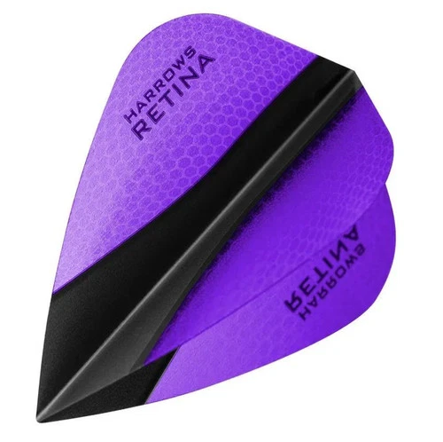 HARROWS RETINA X PURPLE  100 MICRON KITE SHAPE FLIGHTS