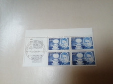 Timbre N° 1533  1967  Marie Curie CACHET CENTENAIRE Bloc DE 4 NEUF++