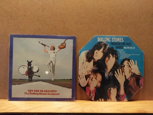Rolling Stones 2 SEALED albs, "Through The Past, Darkly" & "Get Yer Ya-Ya's Out!