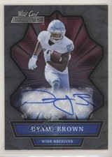 2021 Wild Card Alumination Dyami Brown Rookie Auto RC q4j. rookie card picture