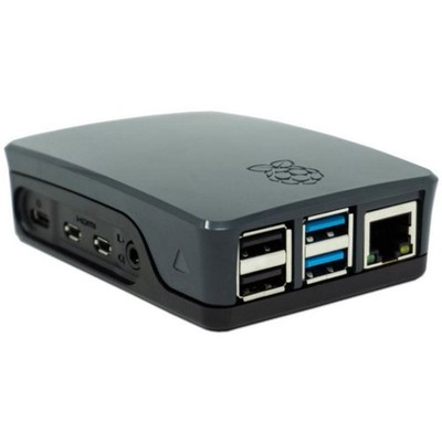 Raspberry Pi   SBC-Gehäuse Geeignet für: Raspberry Pi  4 B  Schwarz