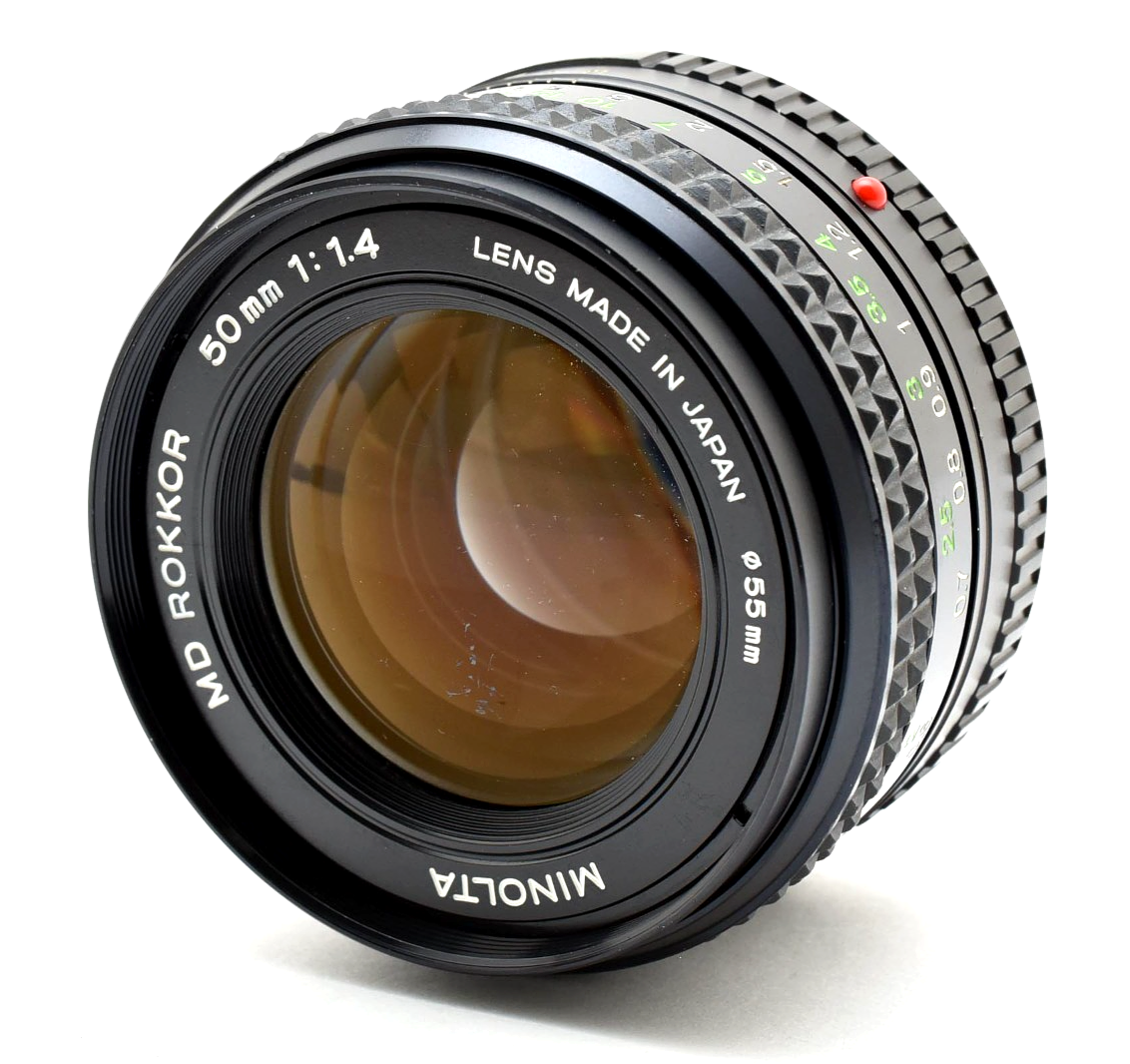 Minolta MD Rokkor 50mm f/1.4 Standard Lens MF Lens [Exc+++++