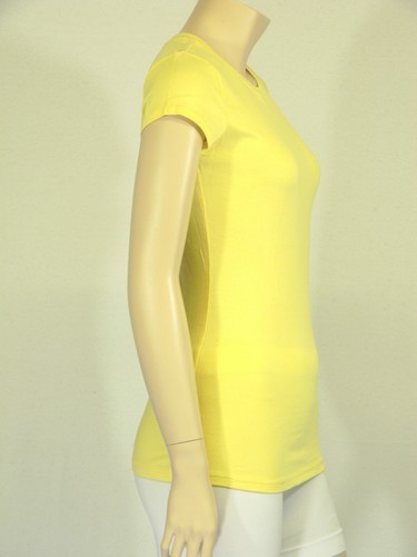T-shirt girocollo donna/junior cotone massello girocollo s-XL - Foto 111 di 115