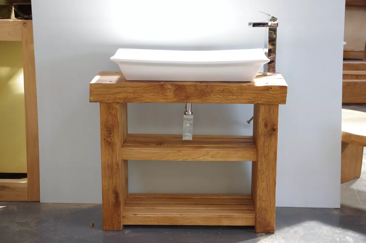 OAK WASH STAND