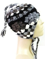 T437 New Gorgeous Colorful Woolen Hat/Cap Hand Knitted in Nepal