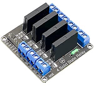 4 Kanal Solid State Relais 5V DC Low Level Trigger Power Switch kompatibel mit R