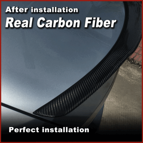 Carbon Heckspoiler Heckflügel Spoiler Lippe Passt Für Mercedes W205 C300 C43 - Bild 6 von 14