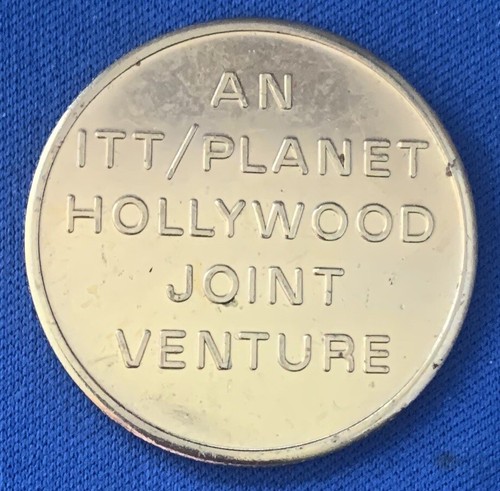 4 PLANET HOLLYWOOD CASINO LAS VEGAS NEVADA "GROUND BREAKING" COMMEMORATIVE TOKEN - Picture 10 of 10