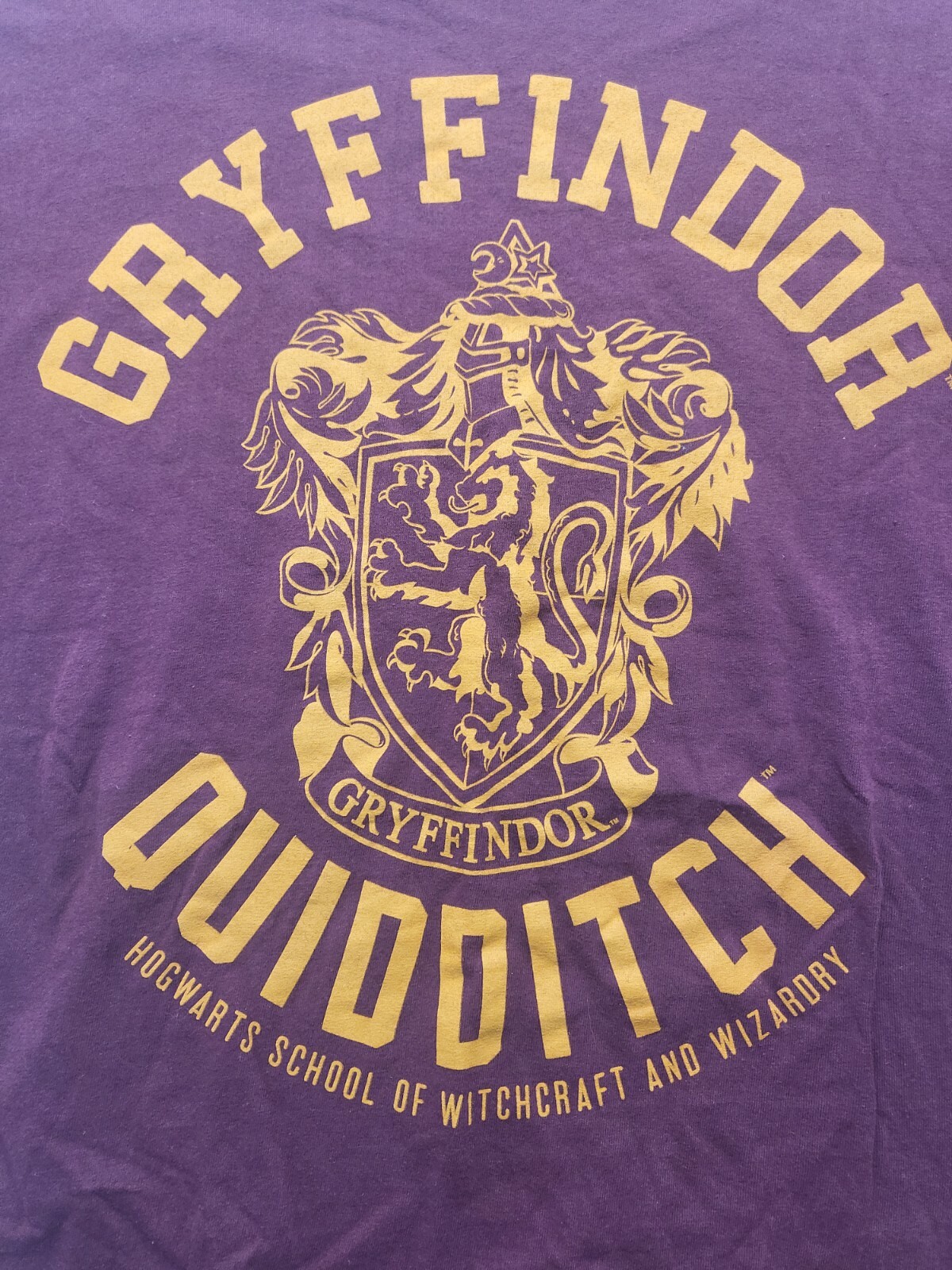 Harry Potter Quidditch Team Captain T-Shirt Mädchen - Gryffindor Design