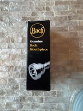 New In Box Bach Classic Silver Plated Trumpet Mouthpiece, 3C