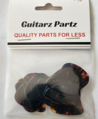 351 UNPRINTED  Brown Colored Heavy Guitar Picks .96mm Celluloid 12 picks