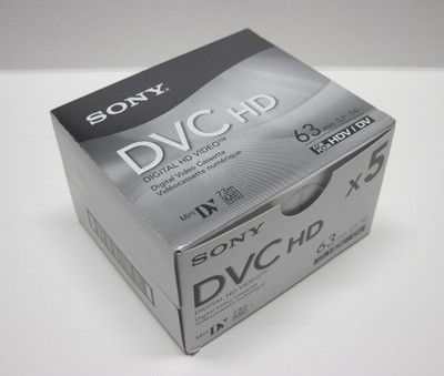 5 Sony mini DV full HD camcorder tape DVM-63HDR for Canon XHA1 XHA1S XHG1 XHG1S