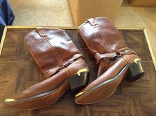 Ladies Leather brown boots 9055