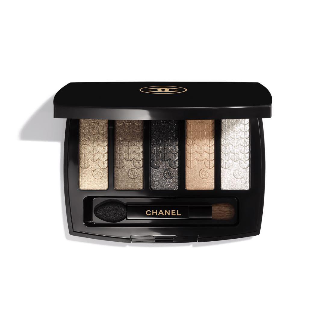 CHANEL Lumiere Graphique Eyeshadow Palette 2023 Winter Makeup