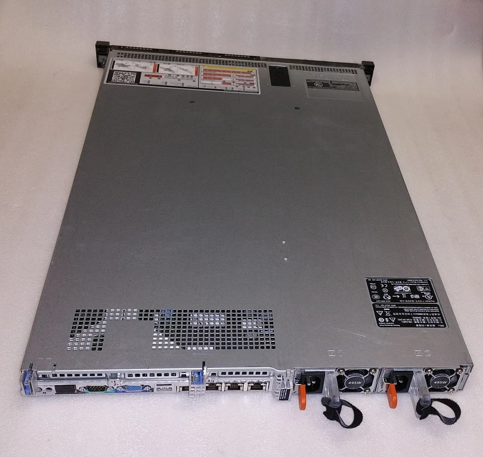 Dell Poweredge R620 server 2x 8-Core 2.6GHz E5-2650v2,3x 600GB SAS 10K, 64GB RAM - Image 4 of 4