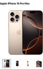 Tik Tok added Apple iPhone 16 Pro Max - 256 GB - Gold Gray AT