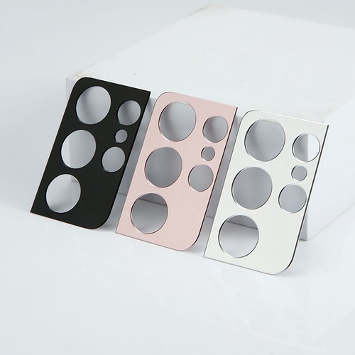 Piezas protectoras de lentes para cámara de aleación de aluminio para Samsung S21/ Plus/Ultra - Imagen 2 de 10