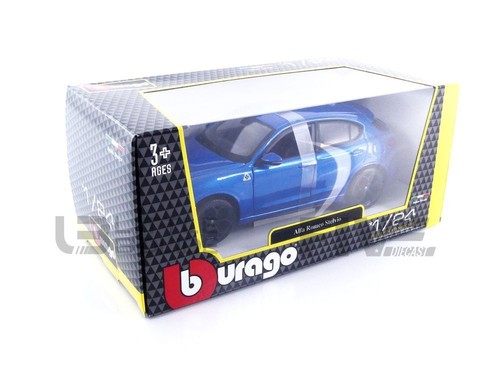 BBURAGO 1/24 - ALFA-ROMEO STELVIO - 2017 21086BL - Foto 6 di 6