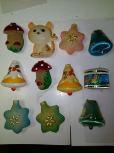 Addobbi Natalizi Vintage.Addobbi Natalizi Vintage Da Recupero Per Albero Di Natale Ebay