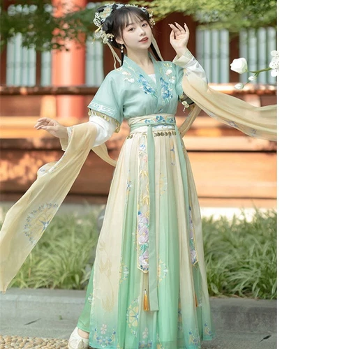 Cosplay Hanfu Dress Chinese Ancient Traditional Women Set Carnival Fairy Costume - Picture 10 of 20
